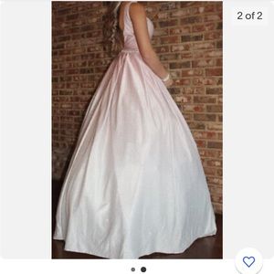 Pink prom dress